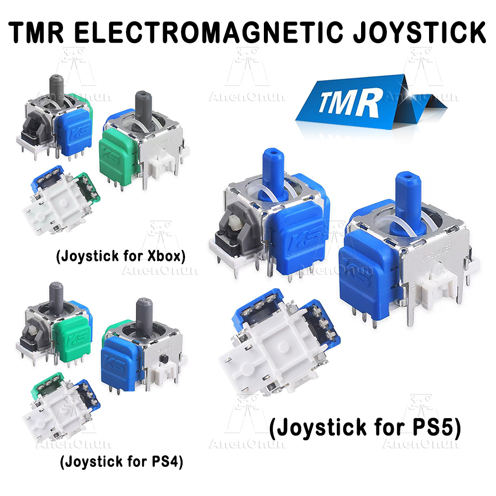Pc Gaming Setup - TMR Electromagnetic Joystick for PS5/PS4/Xbox Controller