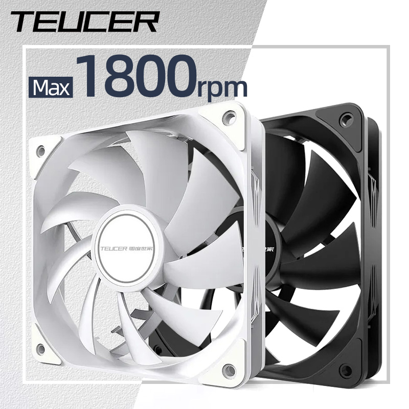 Pc Water Cooling - Teucer 12cm Chassis Fan PWM Control