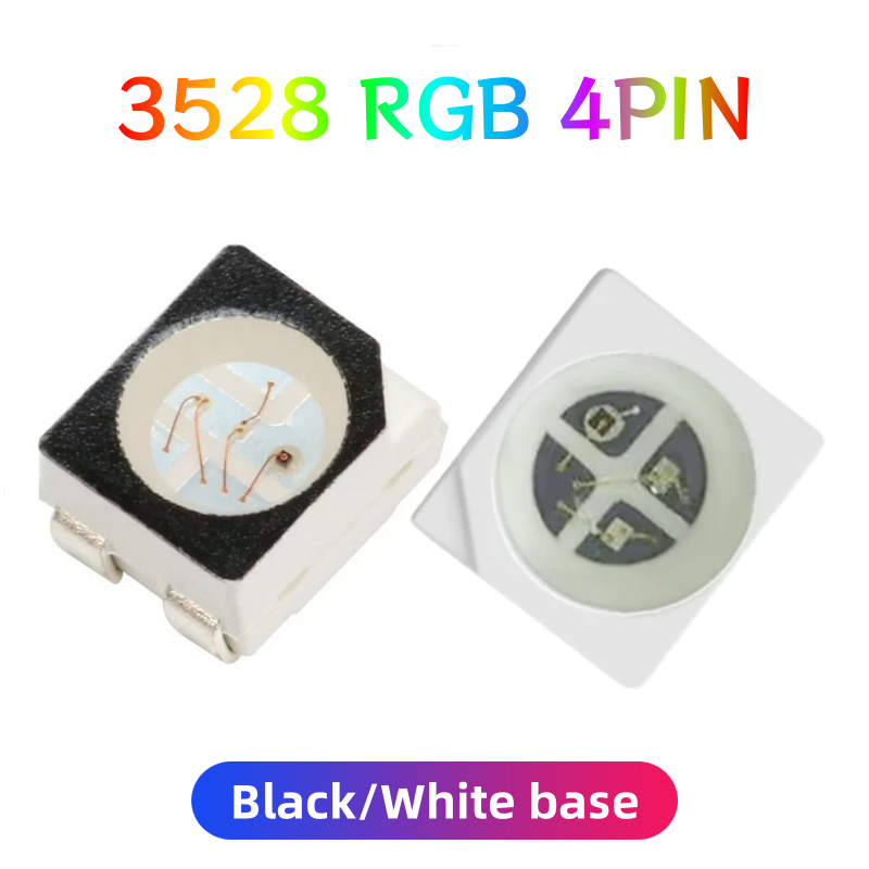 Rgb Keyboard Wrist Rest - 100pc3528 RGB high-brightness LED beads, common