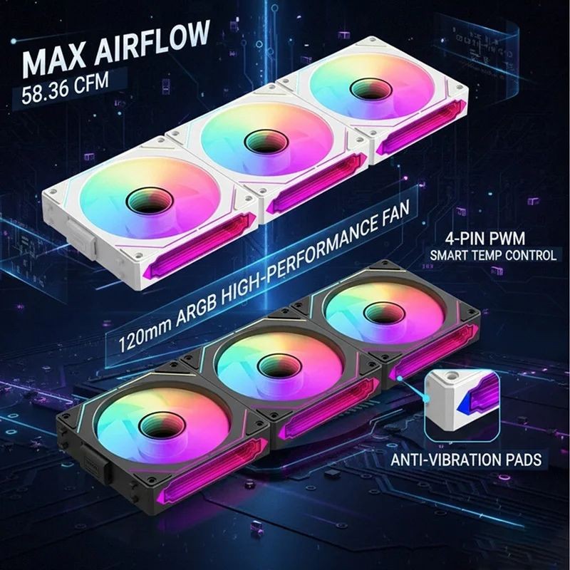 LDPCSJ 360mm Modular Wireless  - Pc Water Cooling recension och pris