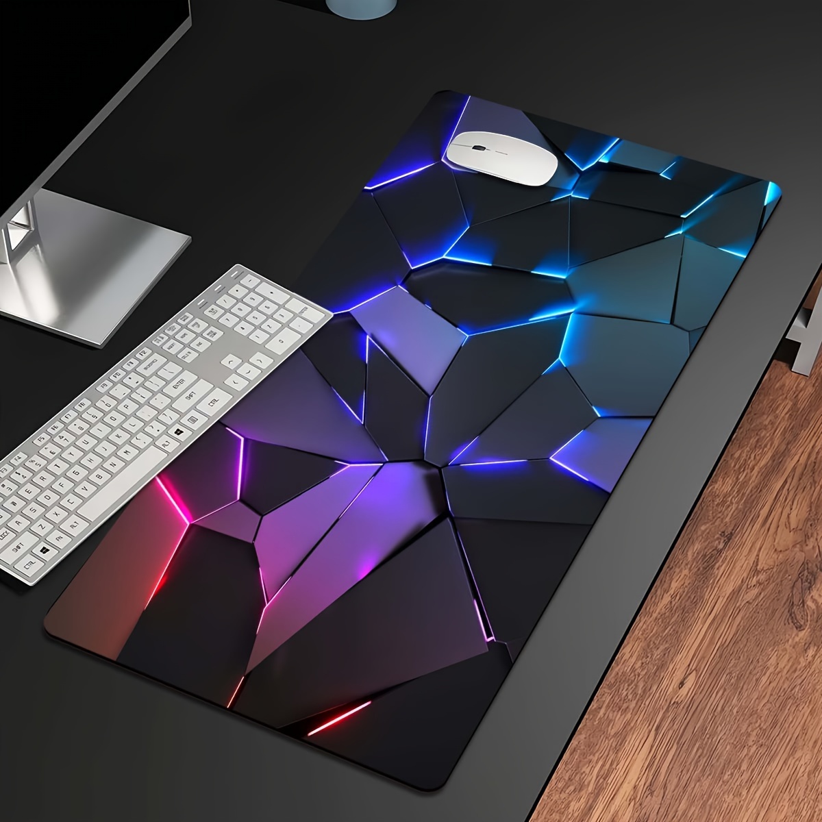 Line Geometry RGB Mouse pad la - Rgb Keyboard Wrist Rest recension och pris