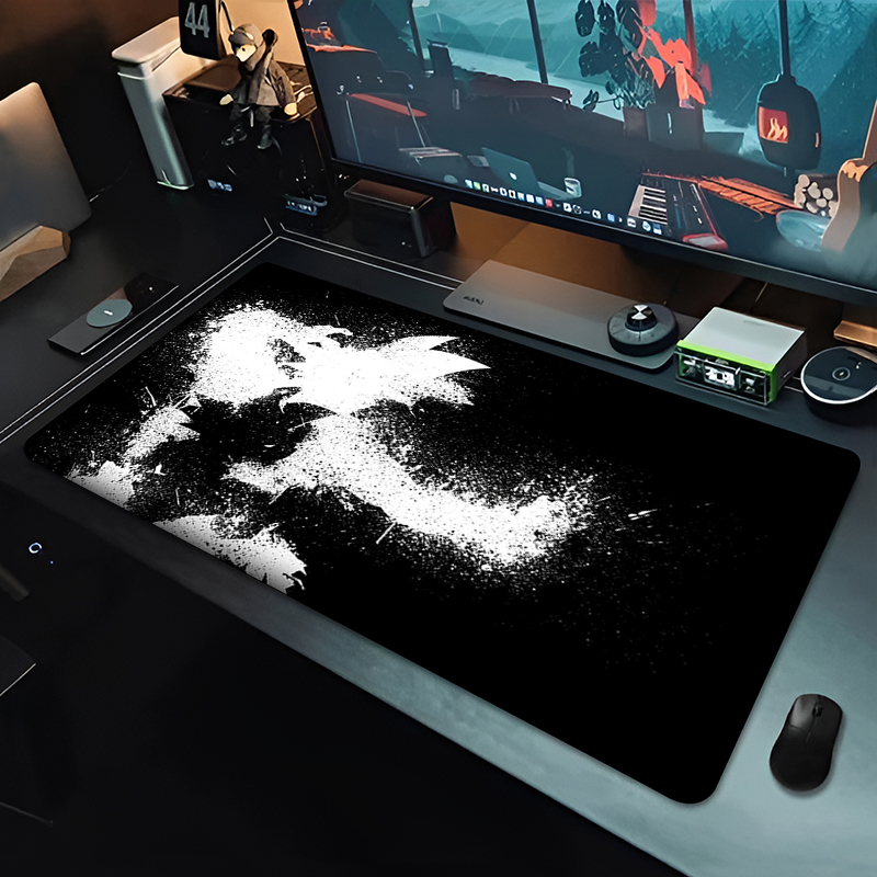DBZ Black Anime Mouse Pad Drag - Pc Gaming Setup recension och pris