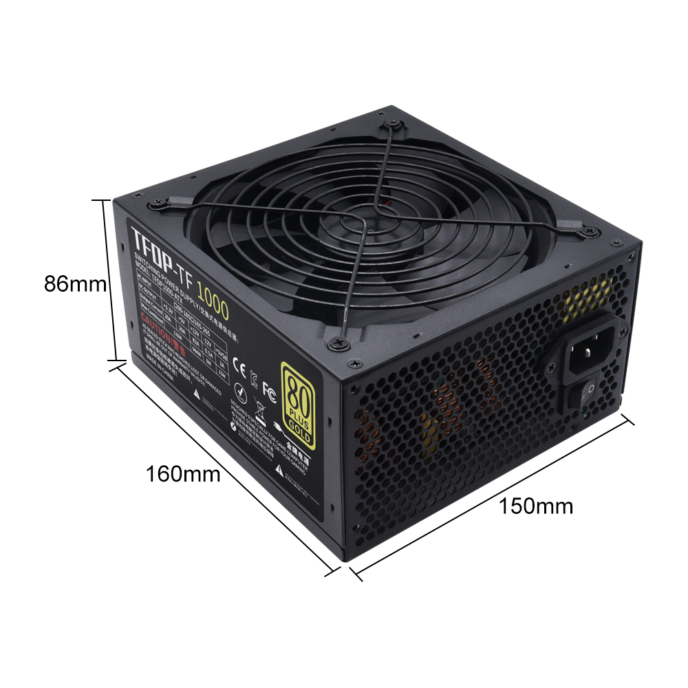 T.F.SKYWINDINL 1000 Watt Power - Pc Gaming Watt recension och pris