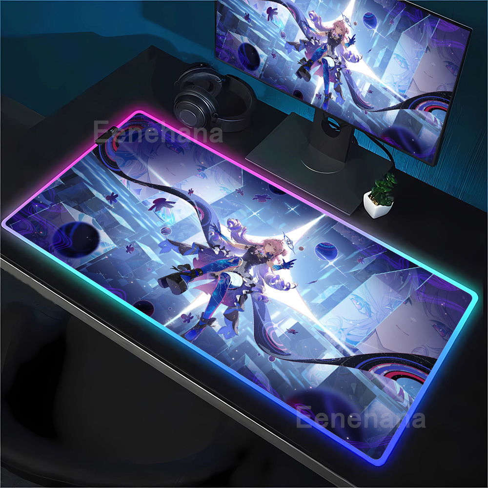 RGB Mousepad Gaming Wuthering  - Rgb Keyboard Wrist Rest recension och pris