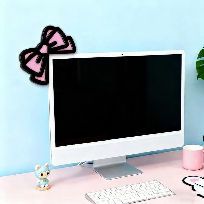 New 1/2Pcs Wooden Bowknot PC A - Pc Gaming Setup recension och pris