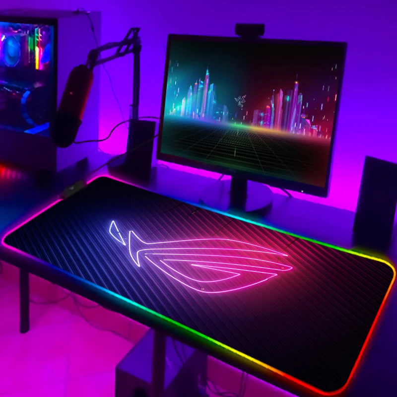 RGB Mousepad Cool ROG Mouse Pa - Rgb Keyboard Wrist Rest recension och pris