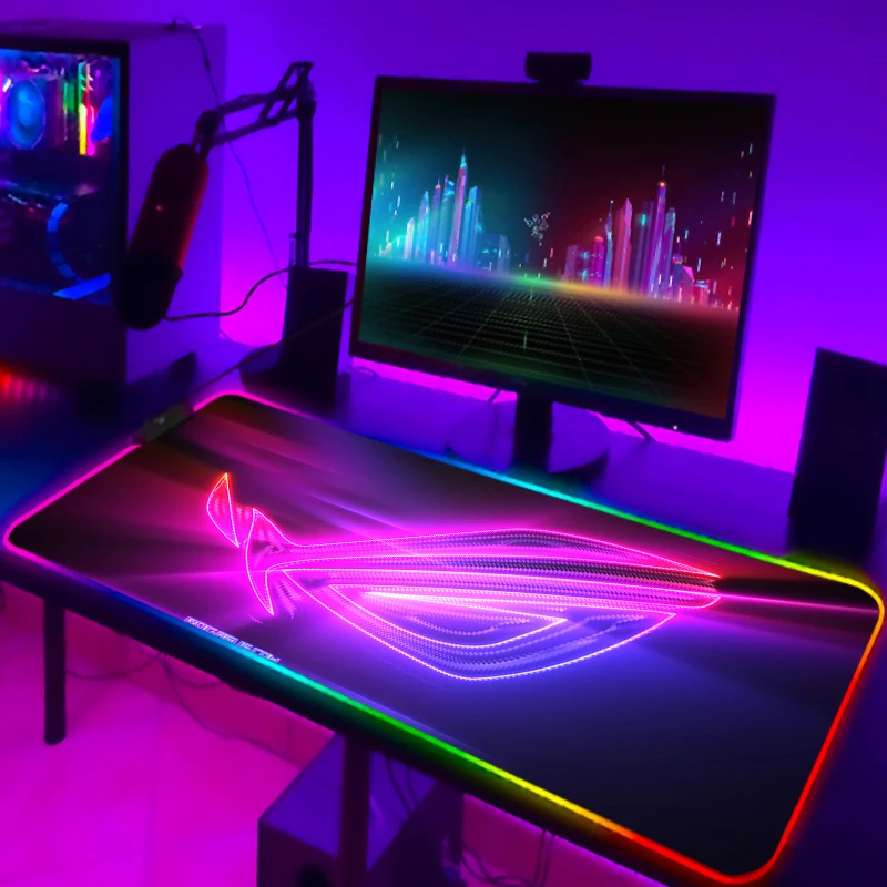 RGB Mousepad Cool ROG Mouse Pa - Rgb Keyboard Wrist Rest recension och pris