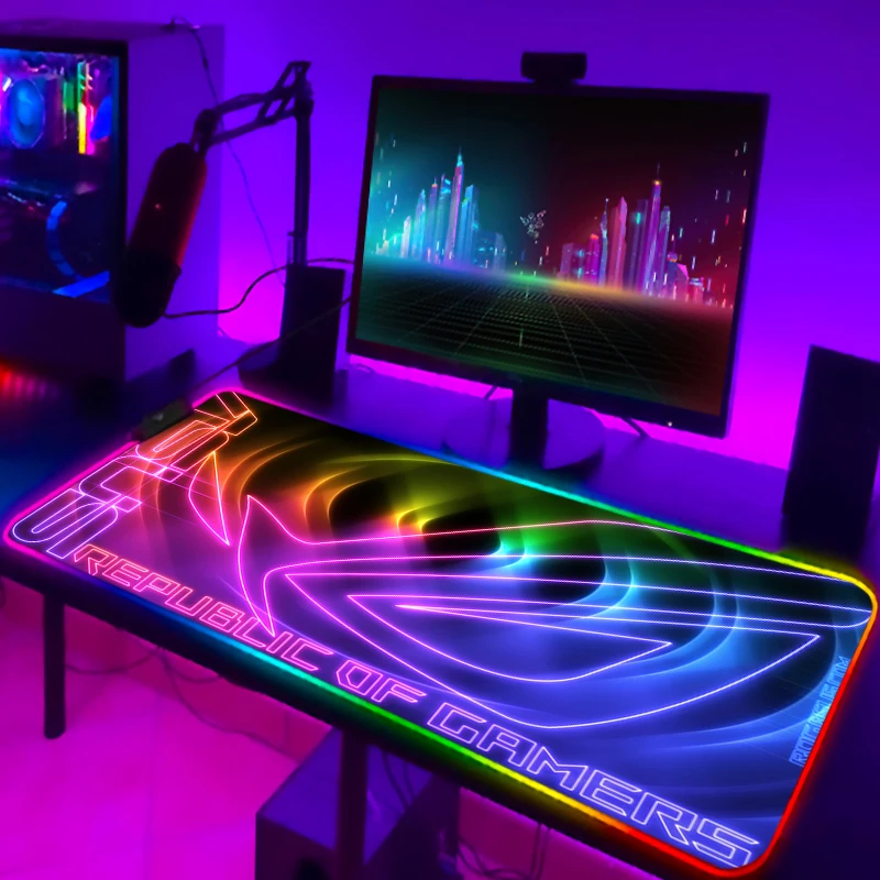 RGB Mousepad Cool ROG Mouse Pa - Rgb Keyboard Wrist Rest recension och pris