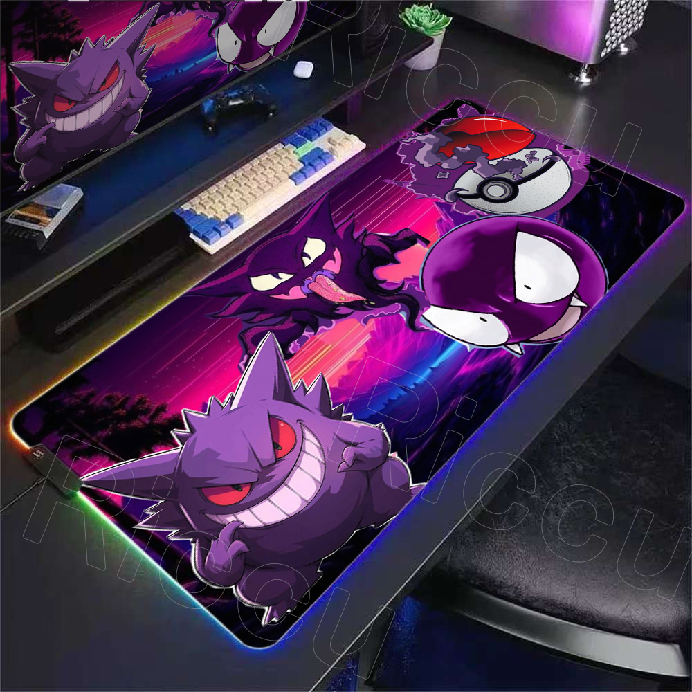 2026 Cool RGB P-pokemon Gengar - Rgb Keyboard Wrist Rest recension och pris