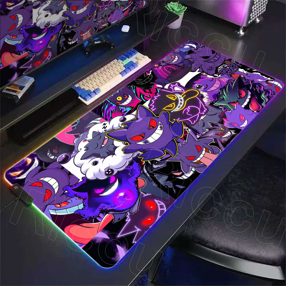 2026 Cool RGB P-pokemon Gengar - Rgb Keyboard Wrist Rest recension och pris
