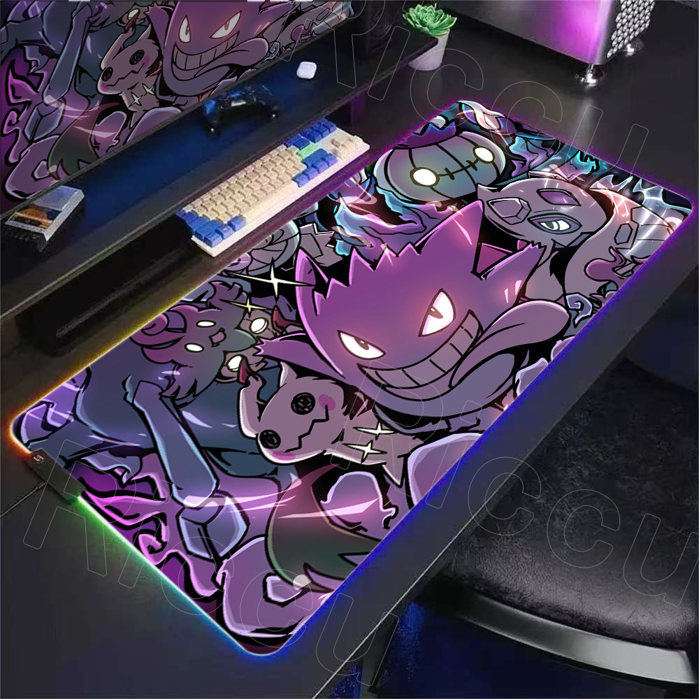 2026 Cool RGB P-pokemon Gengar - Rgb Keyboard Wrist Rest recension och pris