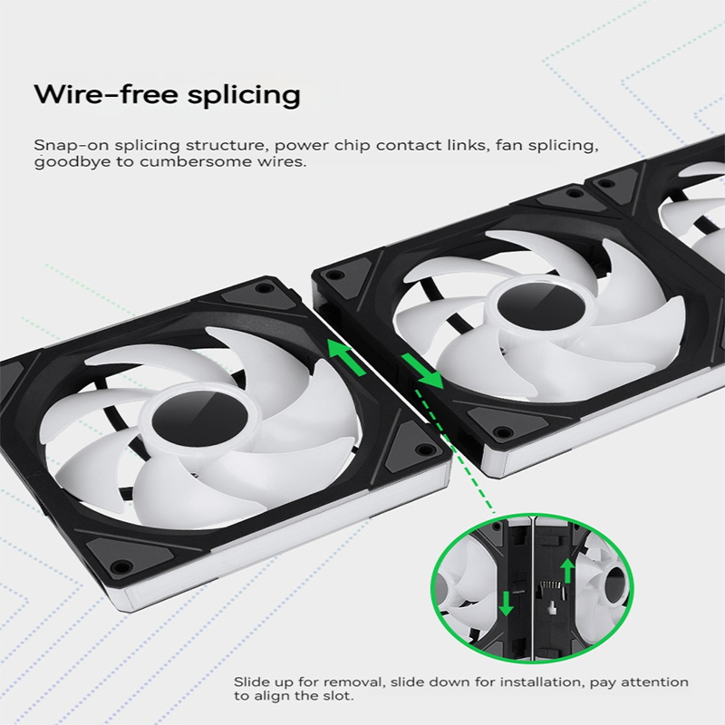 TEUCER JM-1 PC Cooling Case Fa - Pc Water Cooling recension och pris