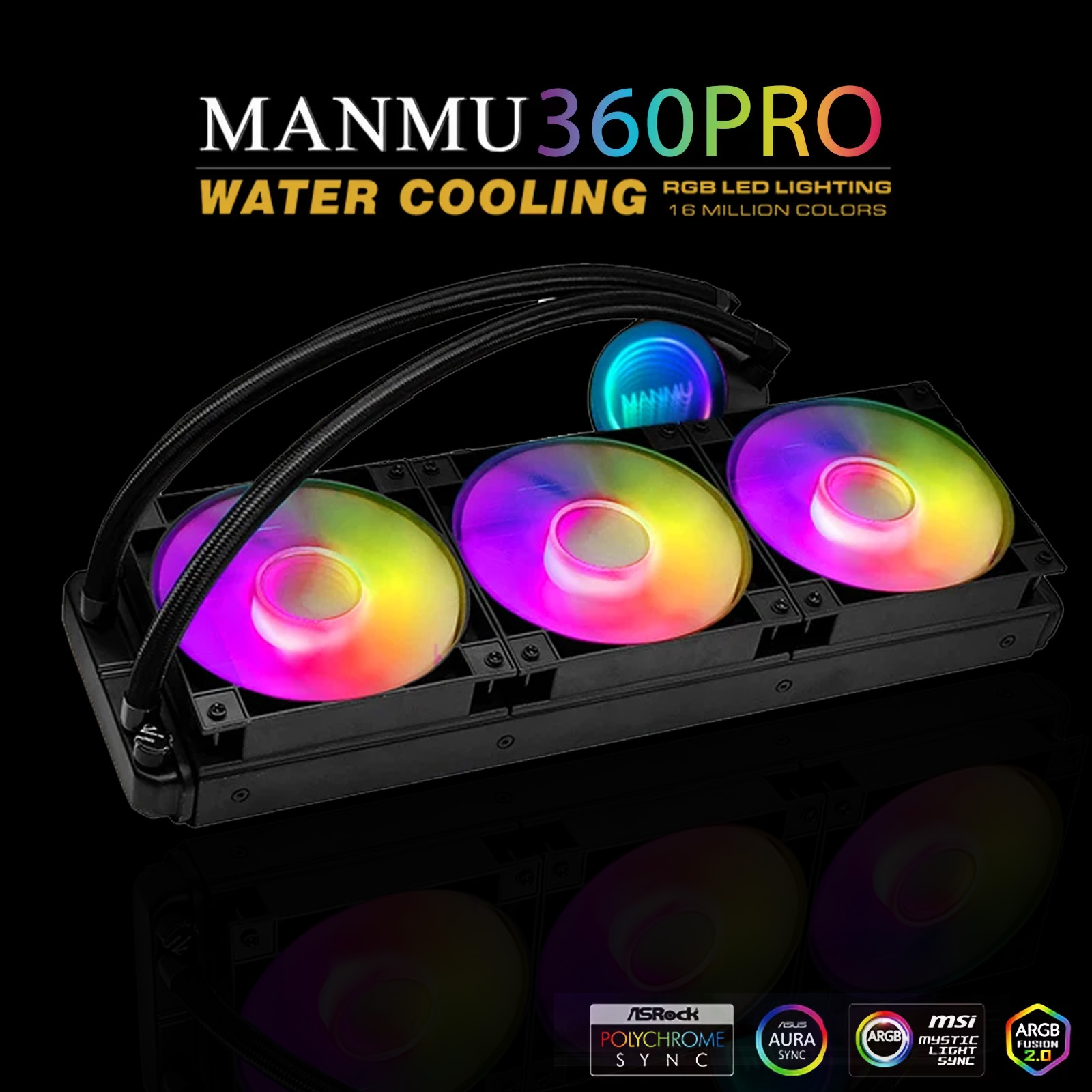 MANMU 360mm Cpu Water Cooler A - Pc Water Cooling recension och pris